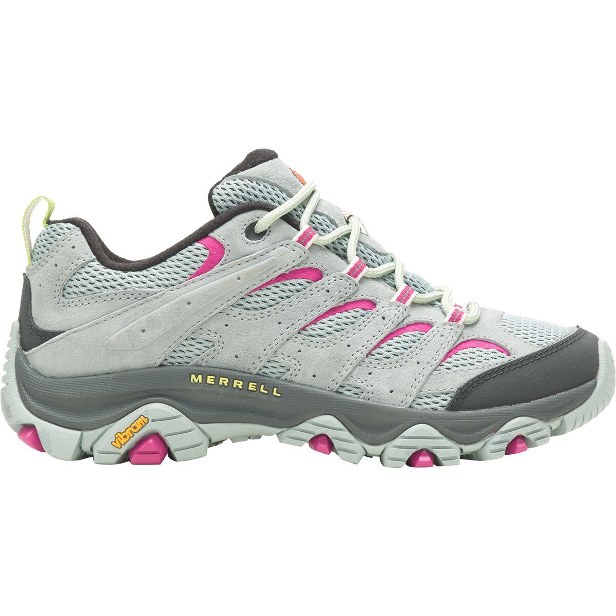 Merrell Moab 3 Hiking Shoe - Women's Monument/Fuchsia, 9.0