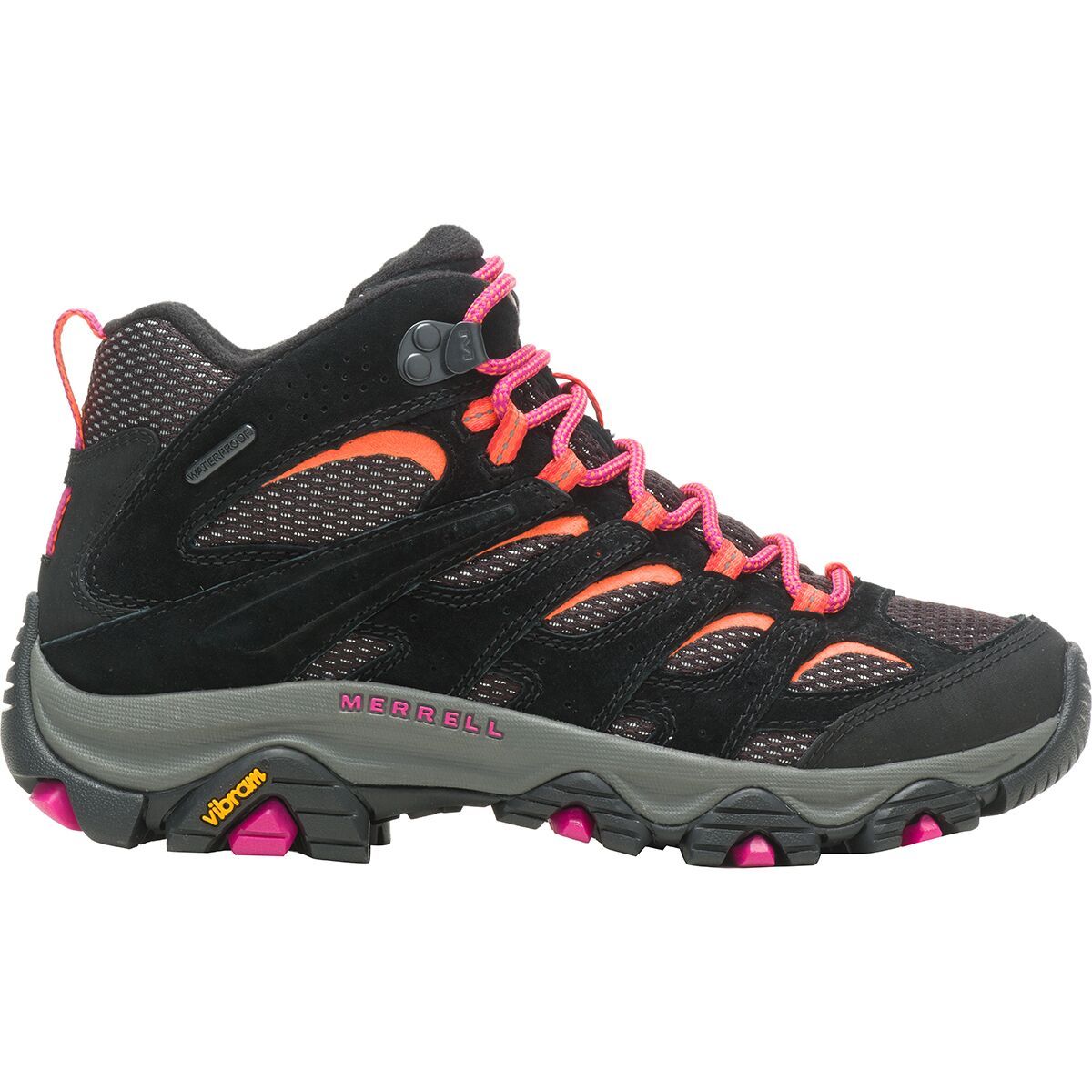 Merrell Moab 3 Mid Waterproof Hiking Boot - Women's Black/Multi, 10.5