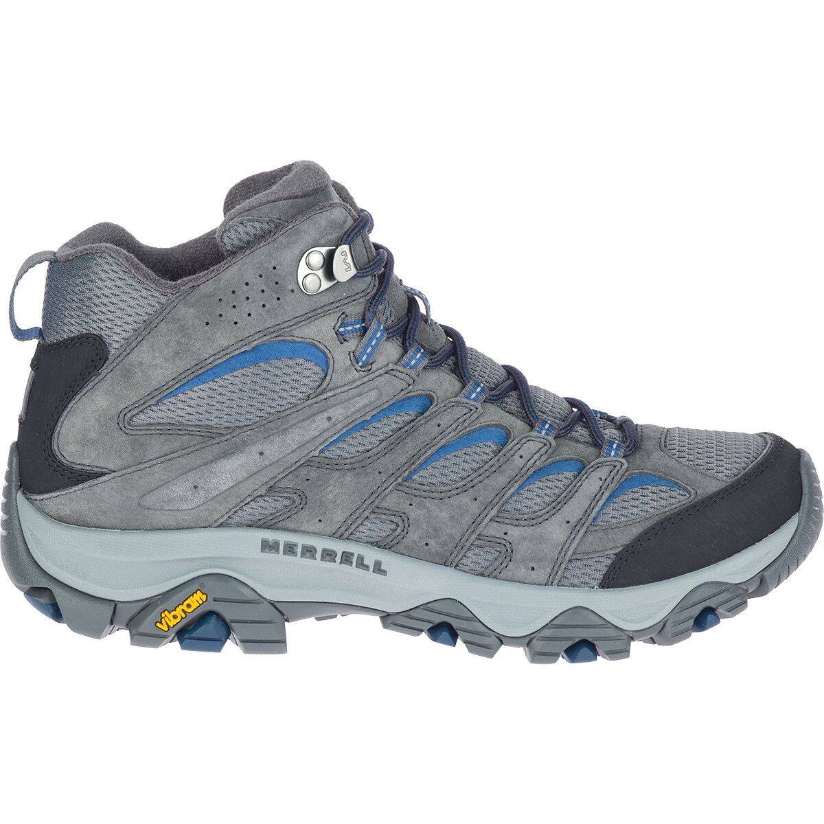 Image of Merrell Moab 3 Mid Hiking Boot - Wide - Men's Granite, 9.0
