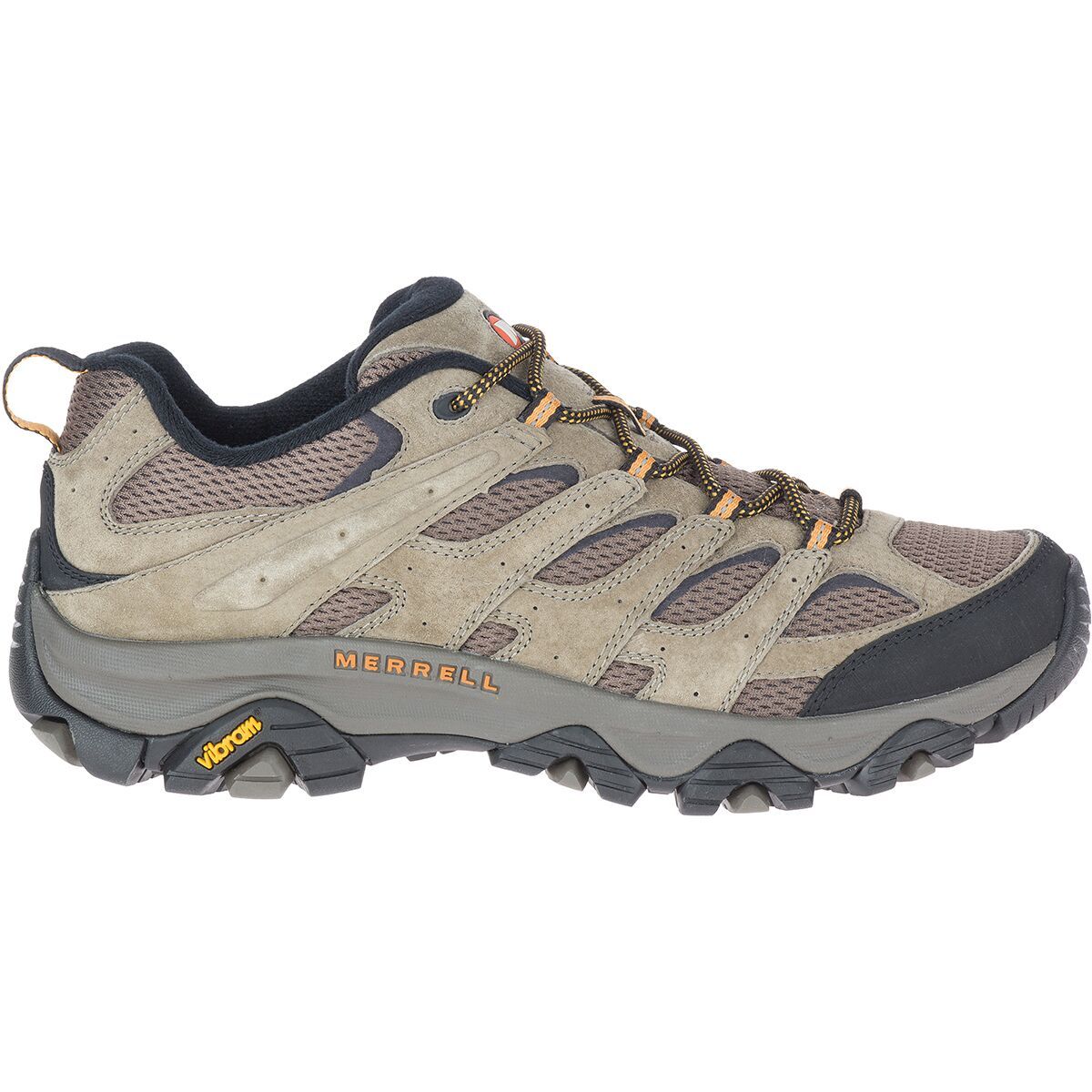 Image of Merrell Moab 3 Wide Hiking Shoe - Men's Walnut, 9.0