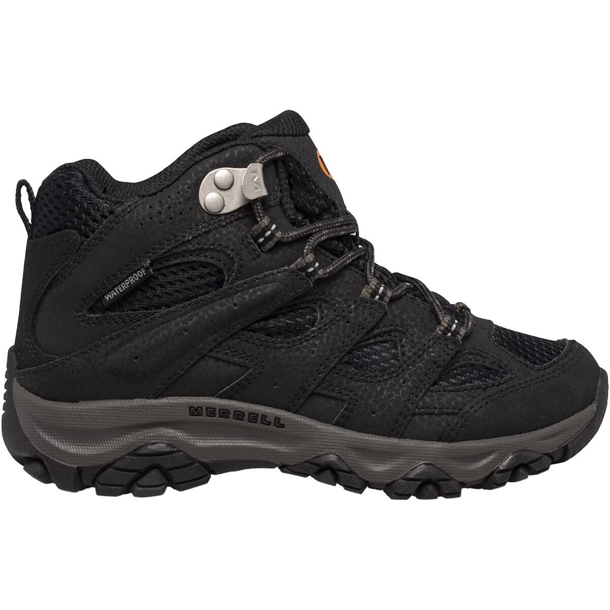Merrell Moab 3 Mid Waterproof Hiking Shoe - Kids' Black, 11.0