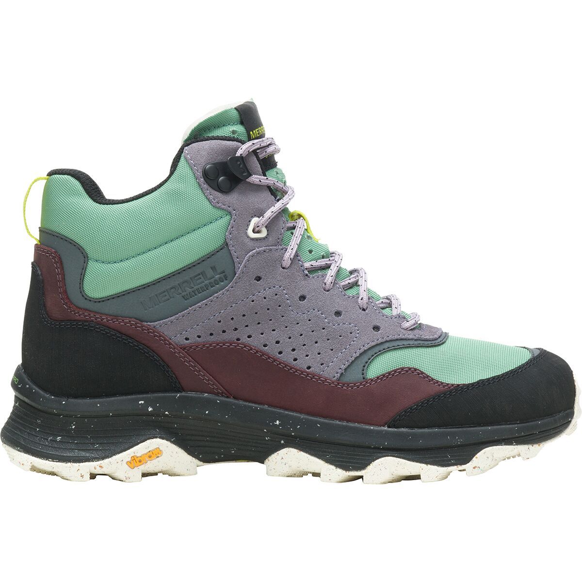 Image of Merrell Speed Solo Mid WP Hiking Boot - Women's Jade, 9.5
