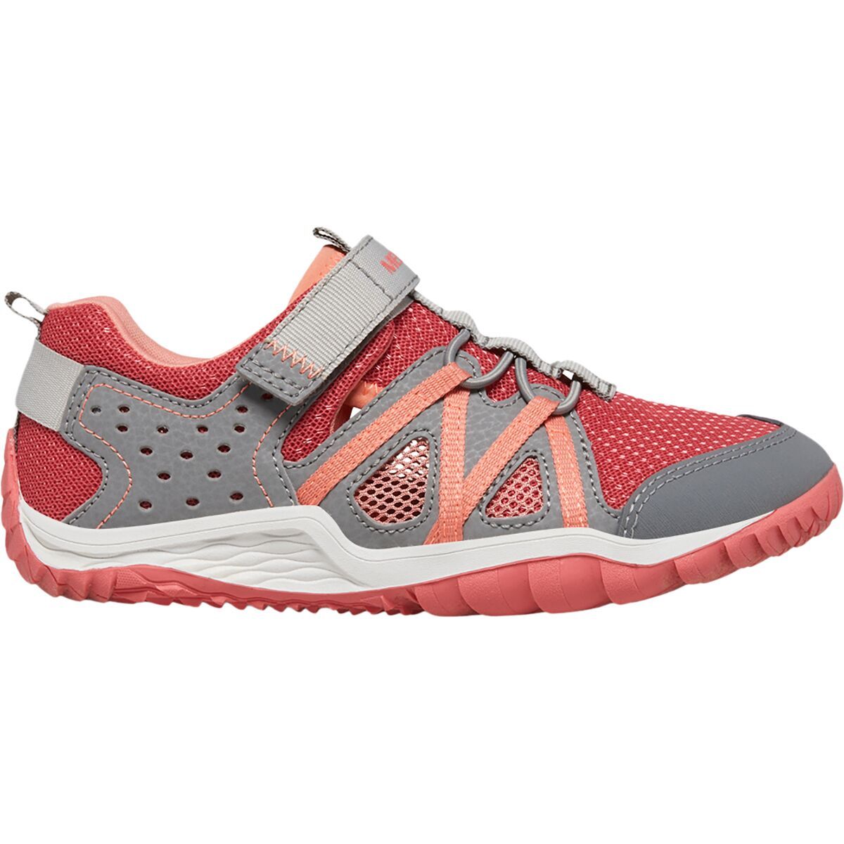 Merrell Hydro Glove Water Shoe - Girls' Grey/Coral, 6.0