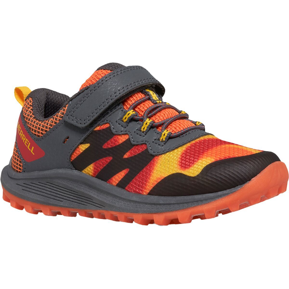 Merrell Nova 3 Sneaker - Kids' Black/Orange, 1.0