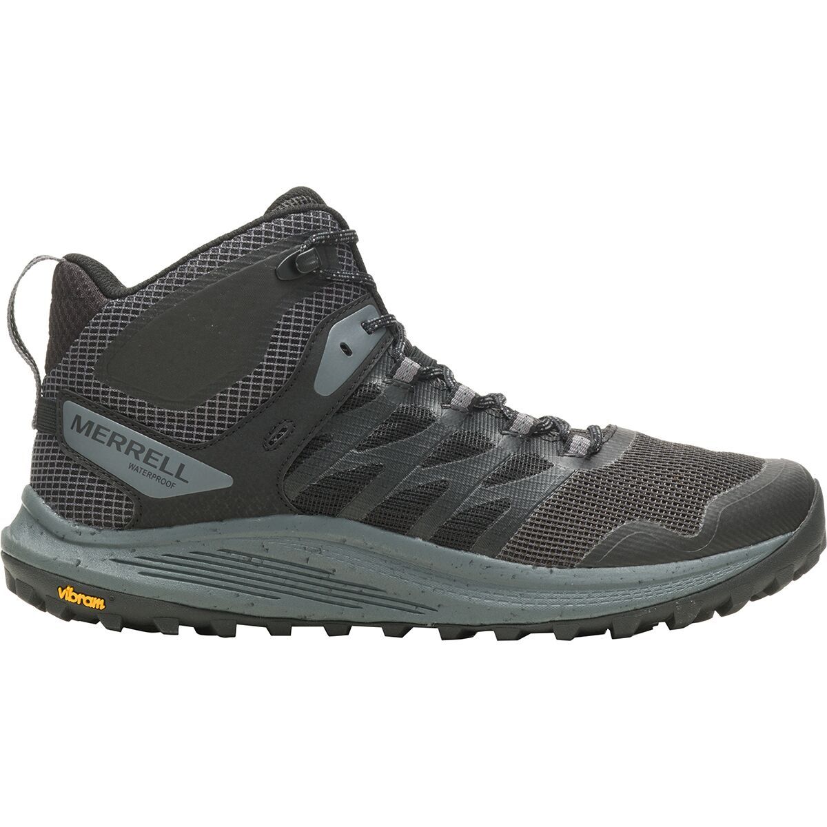 Merrell Nova 3 Mid Waterproof Hiking Boot - Men's Black, 11.5