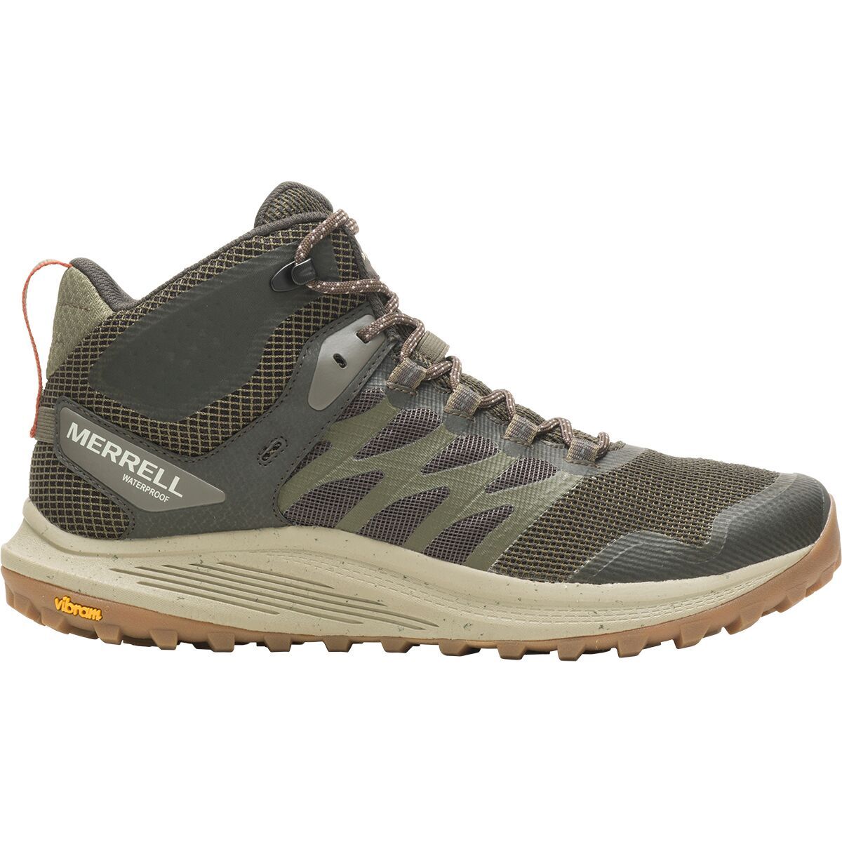 Merrell Nova 3 Mid Waterproof Hiking Boot - Men's Olive, 8.0