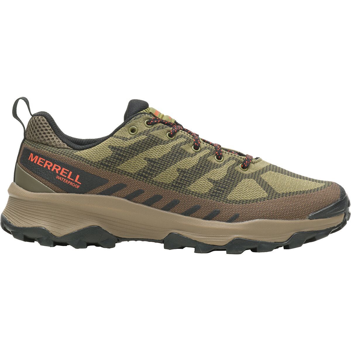 Merrell Speed Eco Waterproof Hiking Shoe - Men's Avocado/Kangaroo, 11.5