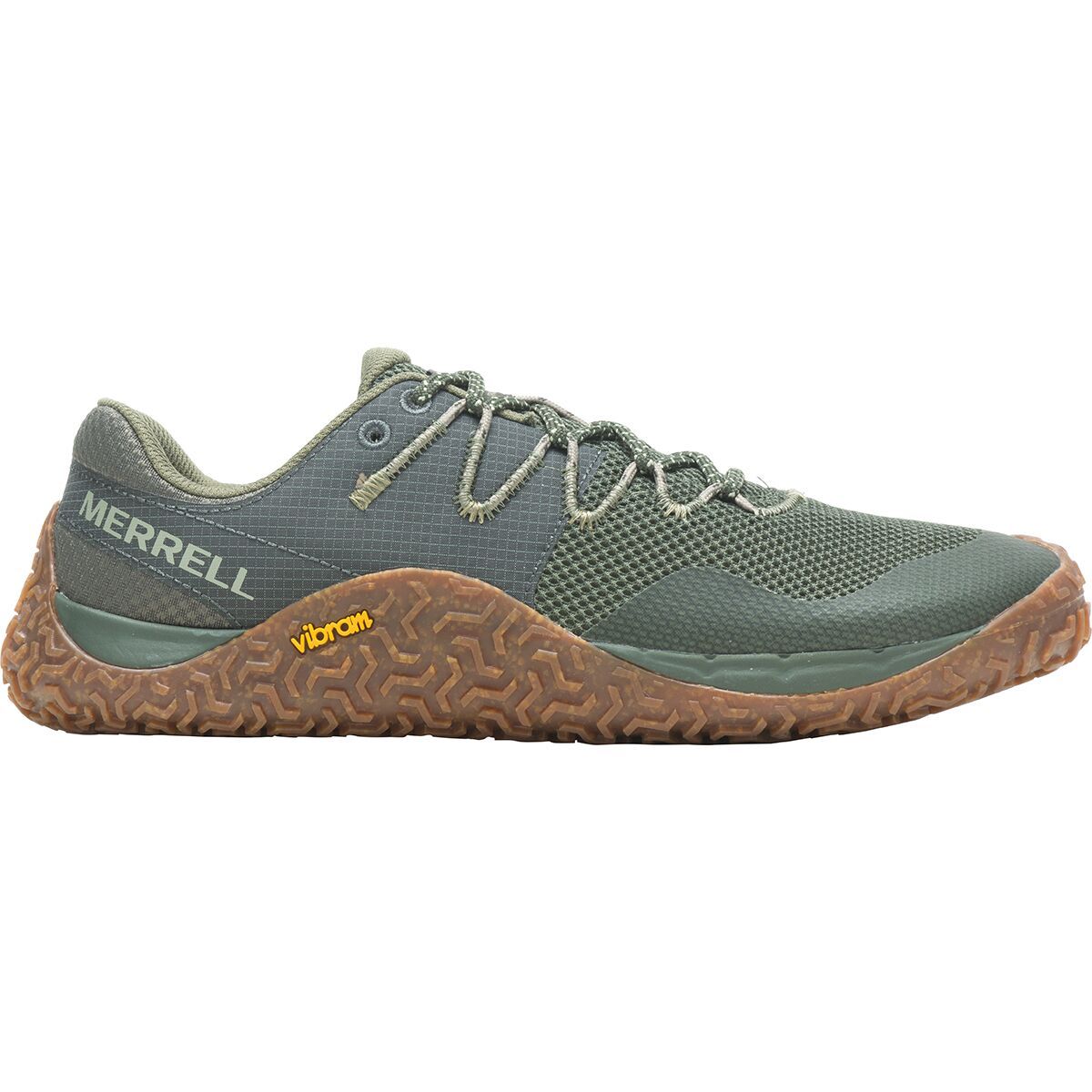 Image of Merrell Trail Glove 7 Running Shoe - Men's Lichen/Gum, 9.5