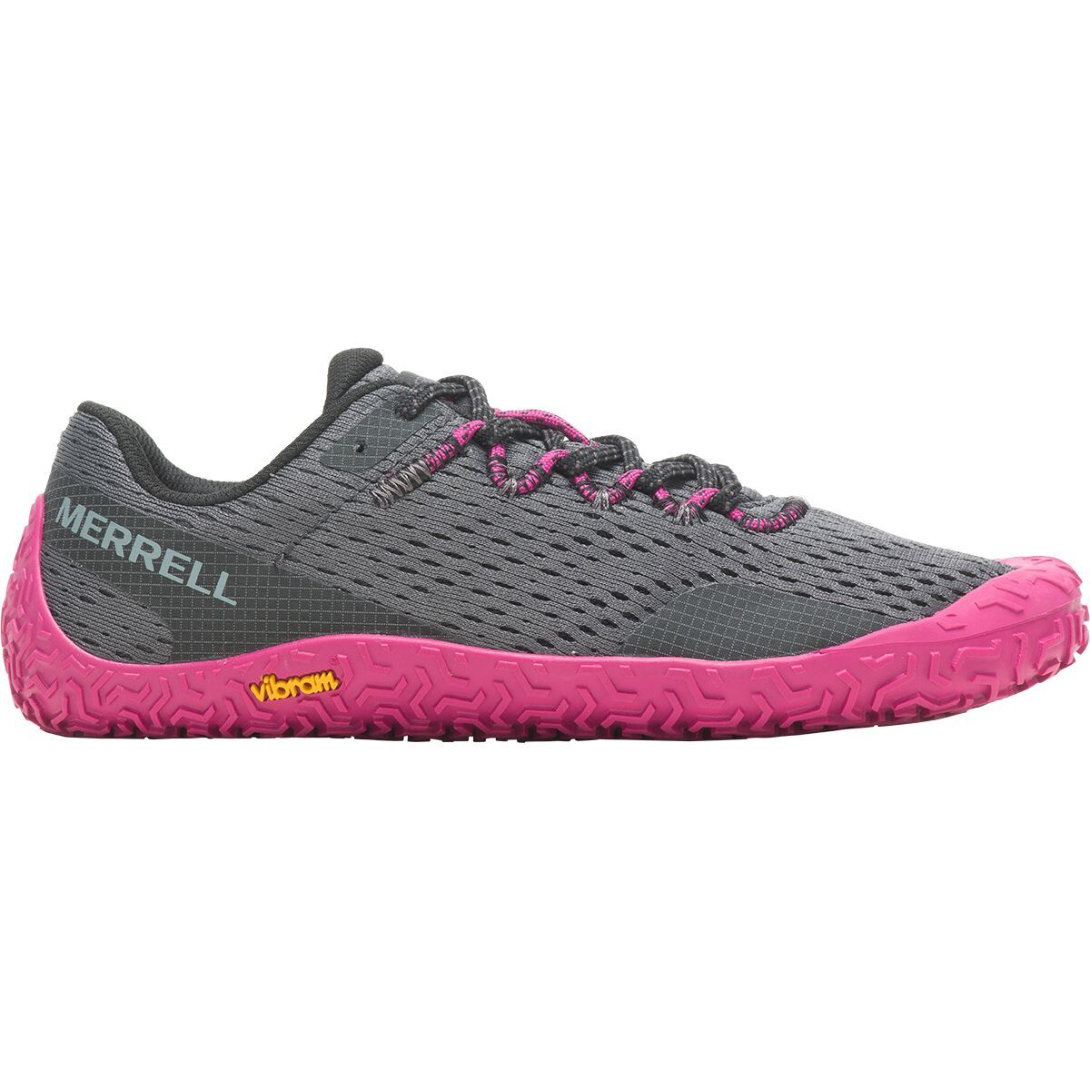 Merrell Vapor Glove 6 Running Shoe - Women's Granite/Fuchsia, 8.0