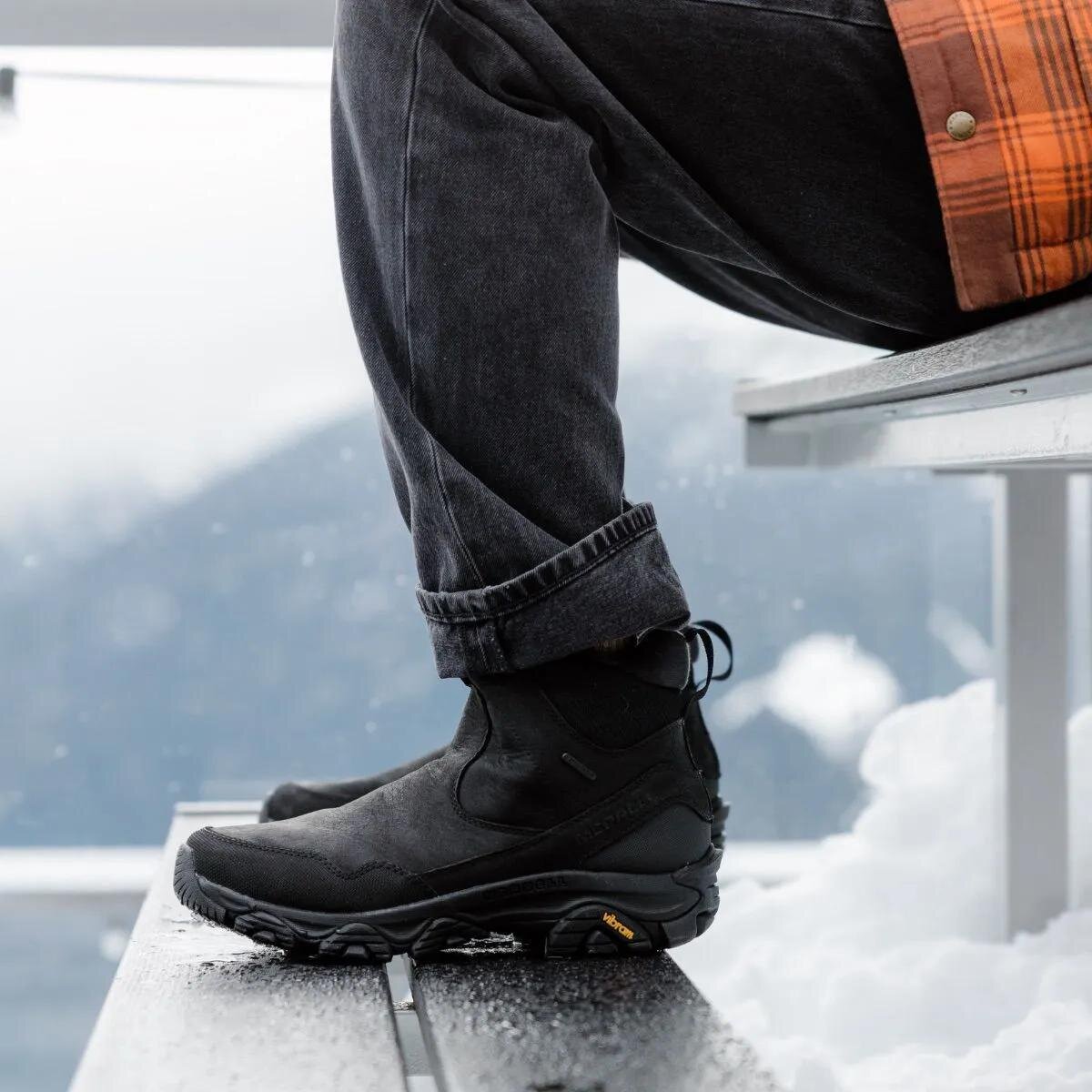 ラメール Merrell Coldpack 3 Thermo Tall Zip WP Boot - Men's - Footwear