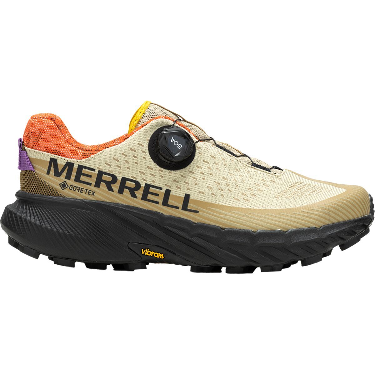 Merrell Agility Peak 5 BOA GTX Trail Running Shoe - Men's Khaki, 10.5