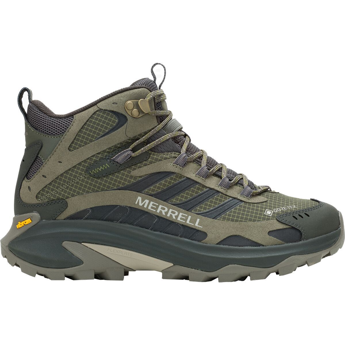 Merrell Moab Speed 2 Mid GTX Hiking Shoe - Men's Olive, 7.5