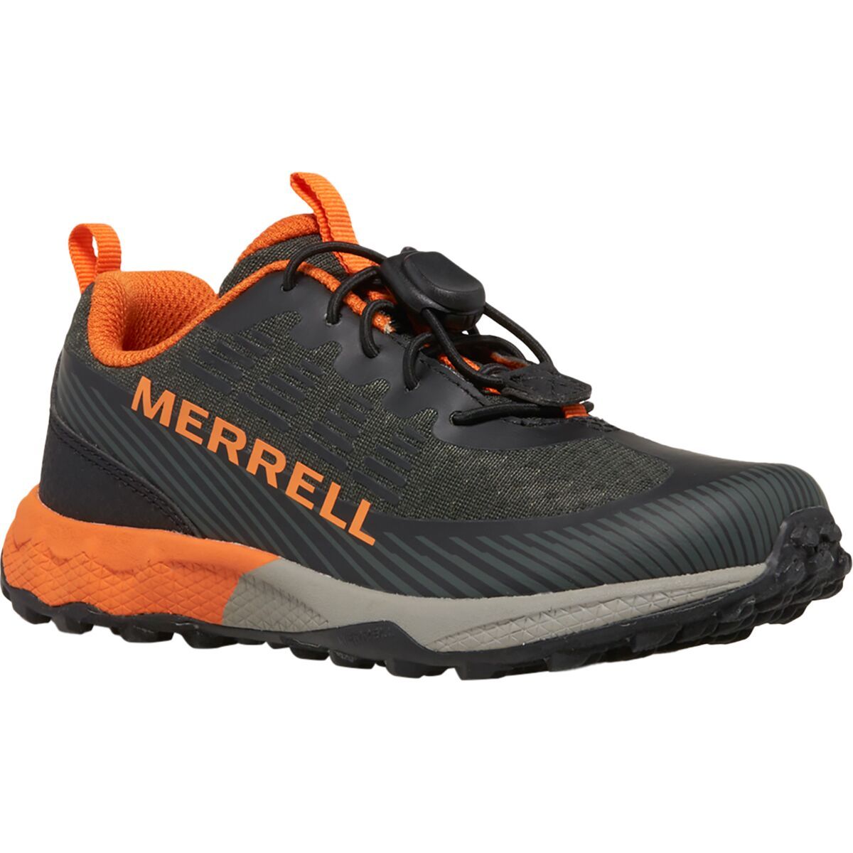Merrell Agility Peak Hiking Shoe - Boys' Olive/Black/Orange, 12.0
