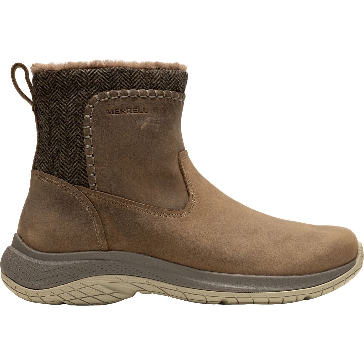 Image of Merrell Encore Ice 5 Mid Zip Boot - Women's Otter, 7.0