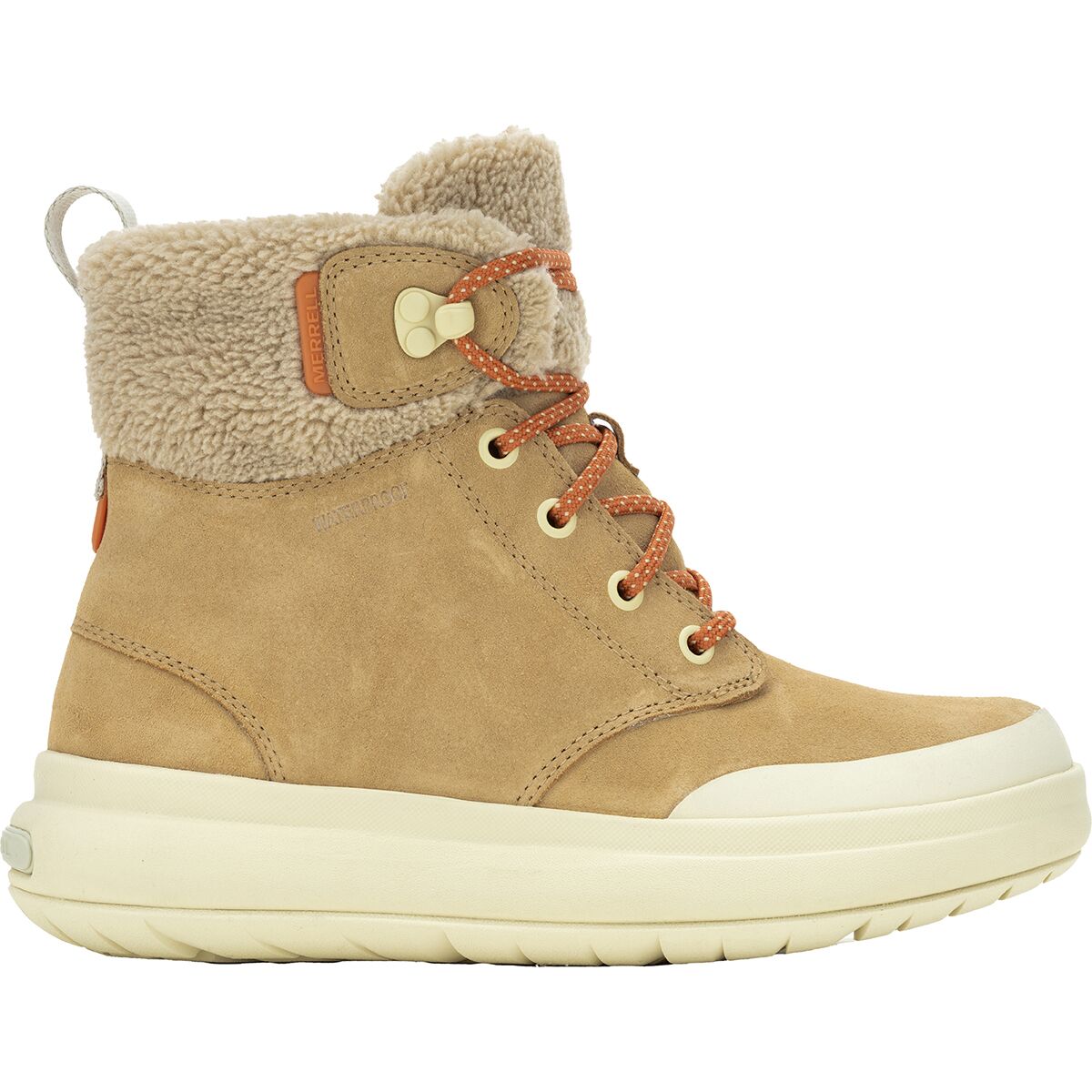 Image of Merrell Marquette Thermo Lace WP Boot - Women's Tan, 7.0