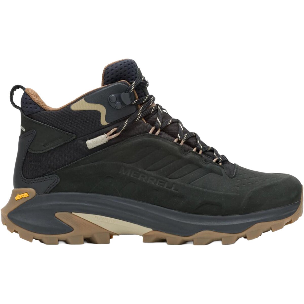 Image of Merrell Moab Speed 2 LTR Mid WP Hiking Boot - Men's Black, 11.0
