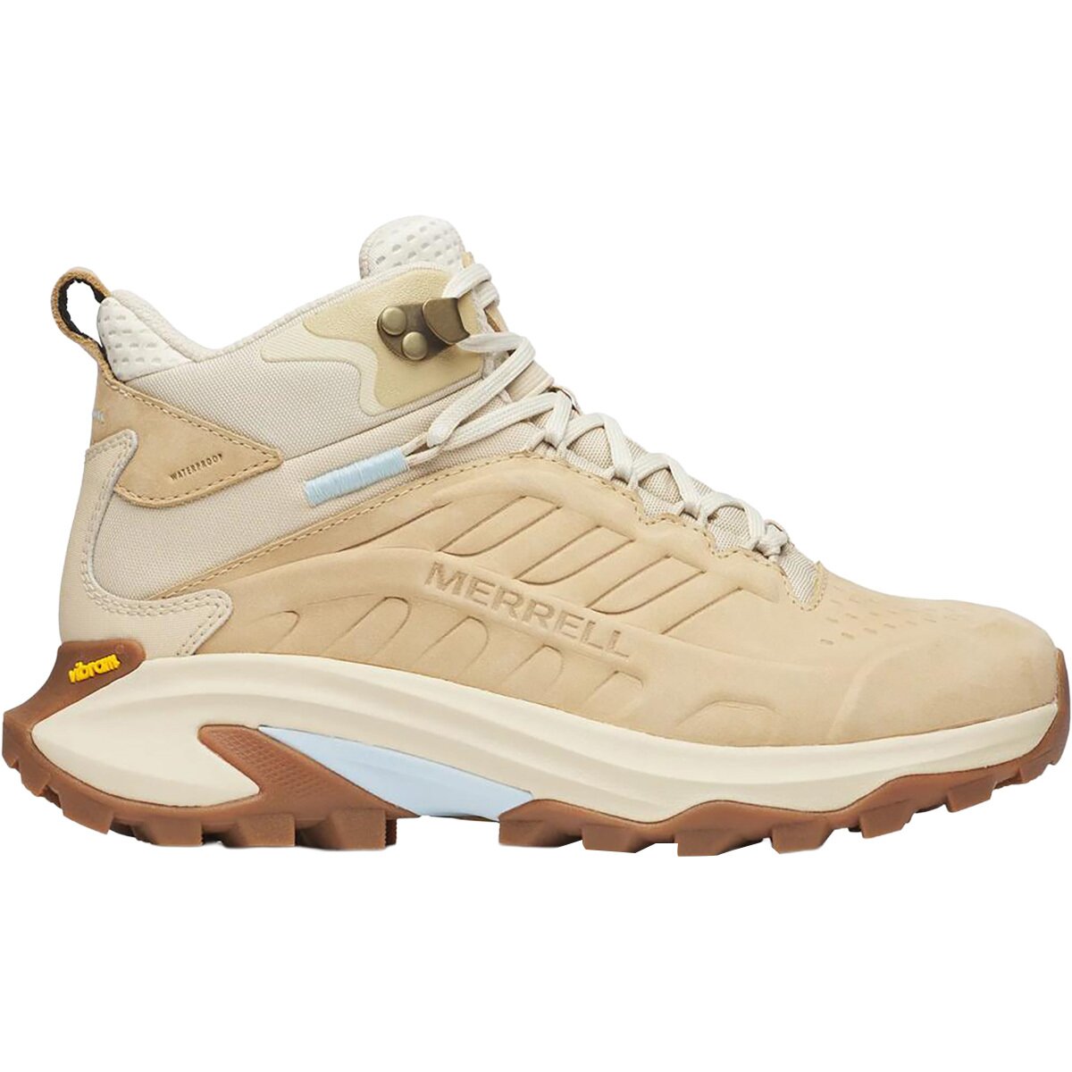 Image of Merrell Moab Speed 2 LTR Mid WP Hiking Boot - Women's Latte, 7.5