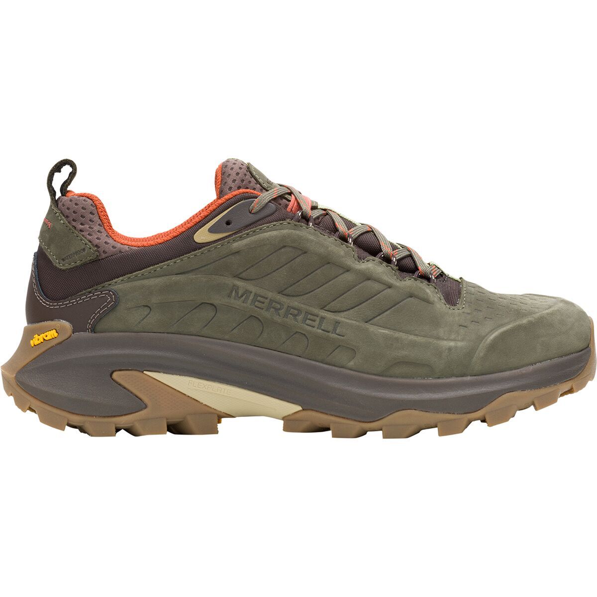 Image of Merrell Moab Speed 2 LTR WP Hiking Shoe - Men's Olive, 11.0