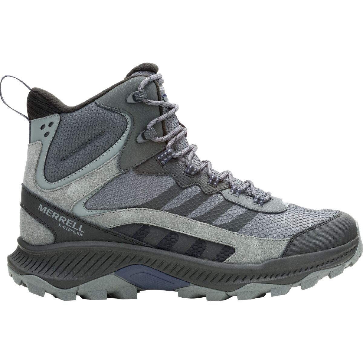 Image of Merrell Speed Strike 2 Thermo Mid WP Boot - Men's Rock, 9.5