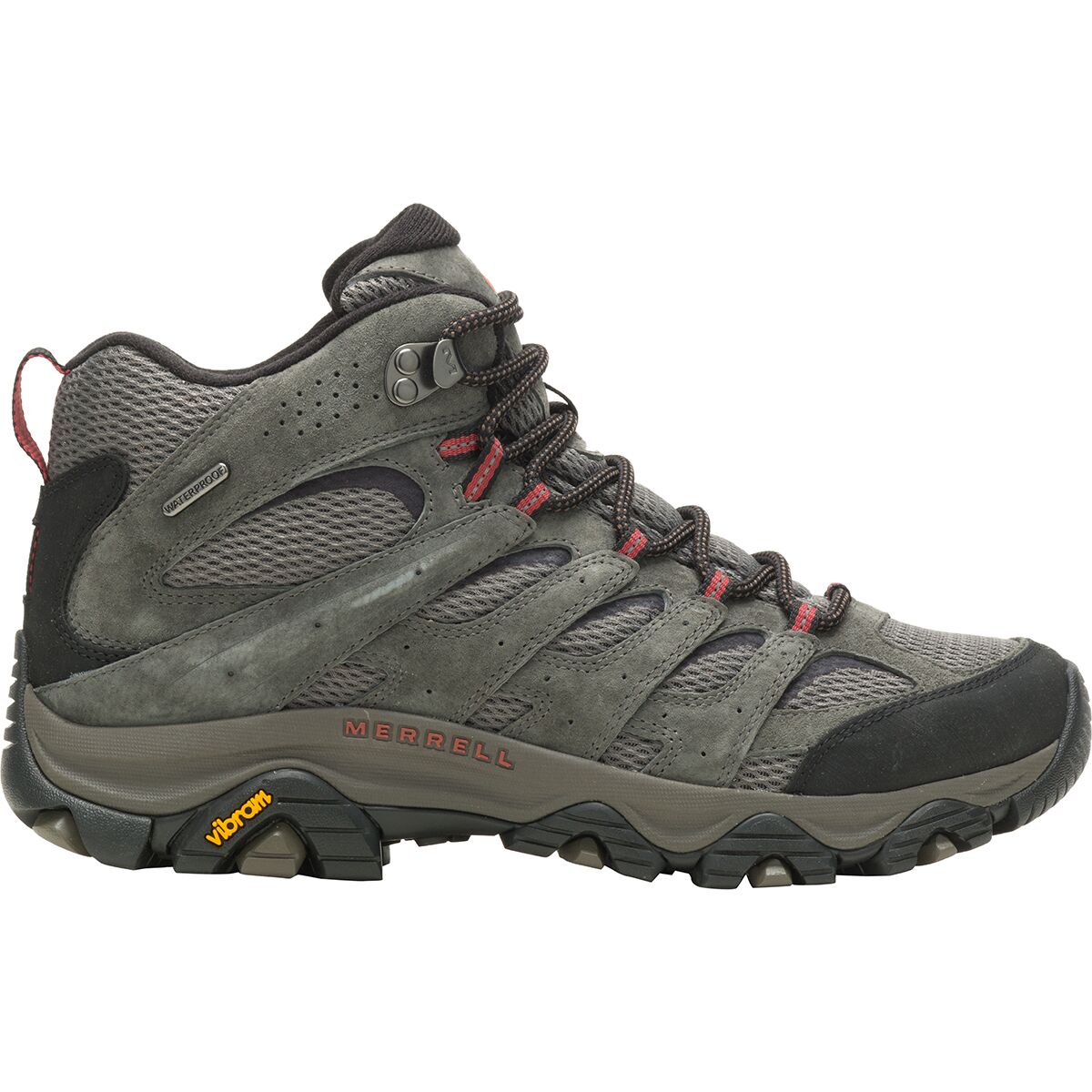 Image of Merrell Moab 3 Mid Waterproof Hiking Boot - Men's Beluga, 11.0