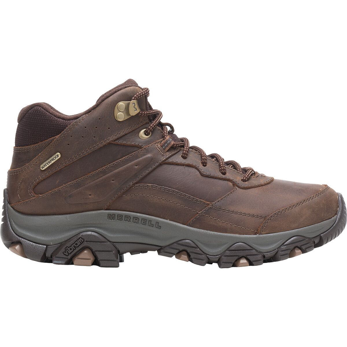 Image of Merrell Moab Adventure 3 Mid WP Hiking Boot - Men's Earth, 10.5