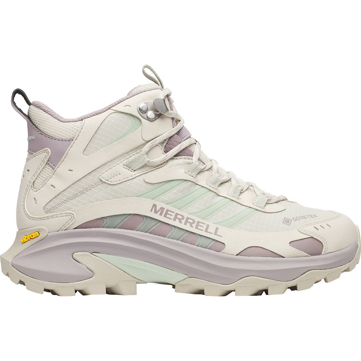 Image of Merrell Moab Speed 2 Mid GTX Hiking Boot - Women's Greige, 8.5
