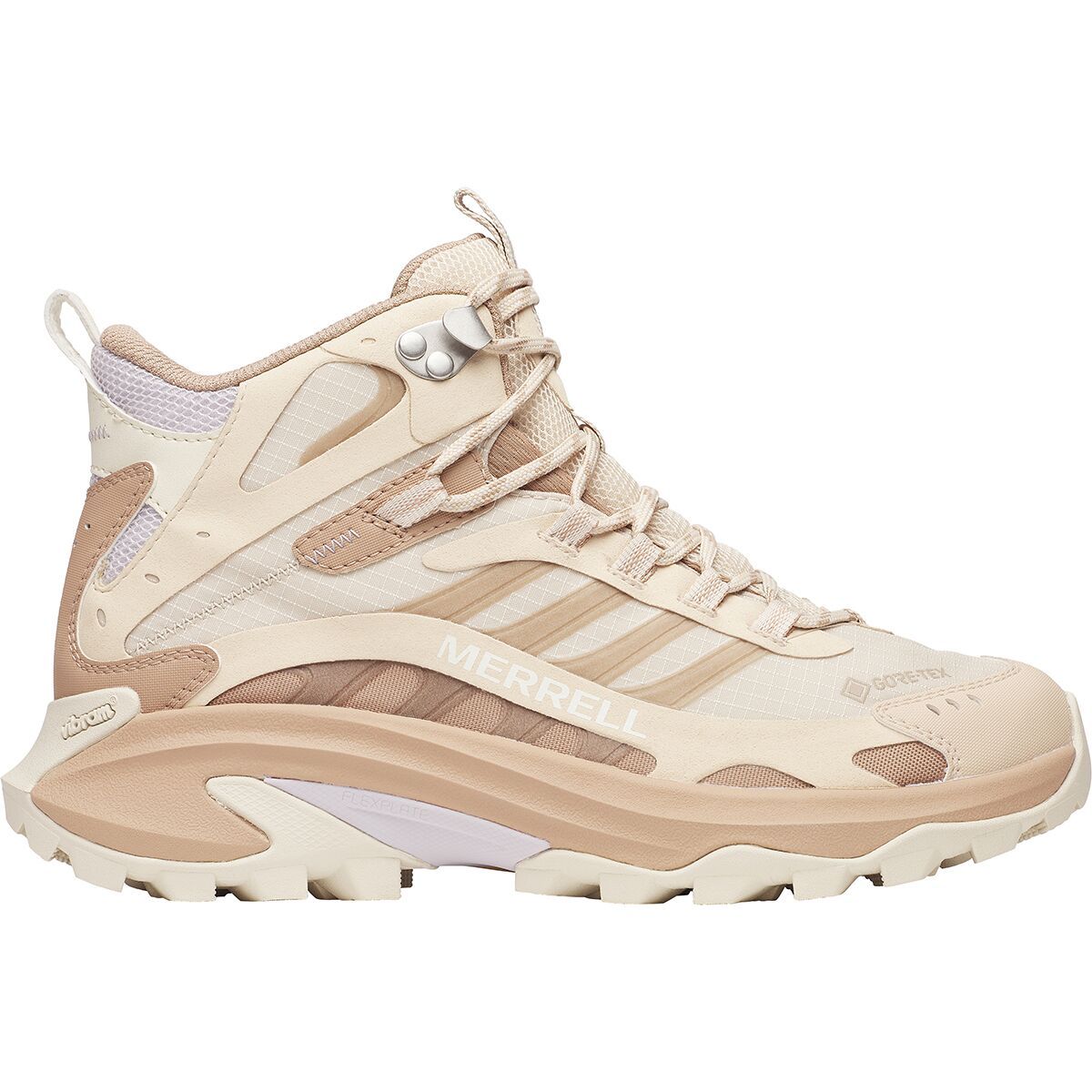 Image of Merrell Moab Speed 2 Mid GTX Hiking Boot - Women's Nougat, 9.0