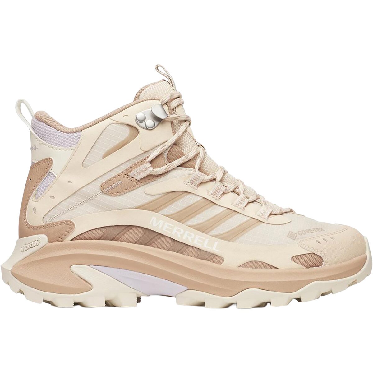 Image of Merrell Moab Speed 2 Mid GTX Hiking Boot - Women's Nougat, 9.5