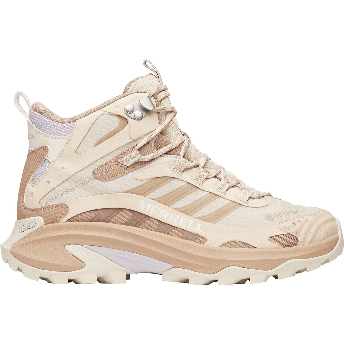 Image of Merrell Moab Speed 2 Mid GTX Hiking Boot - Women's Nougat, 7.5