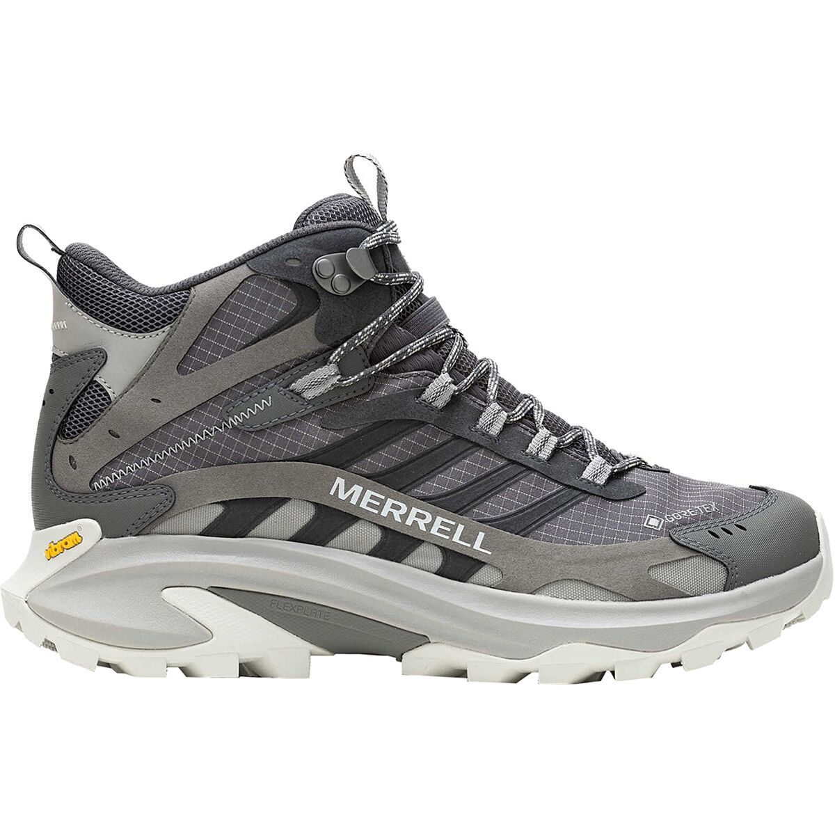 Image of Merrell Moab Speed 2 Mid GTX Hiking Shoe - Men's Asphalt, 8.5