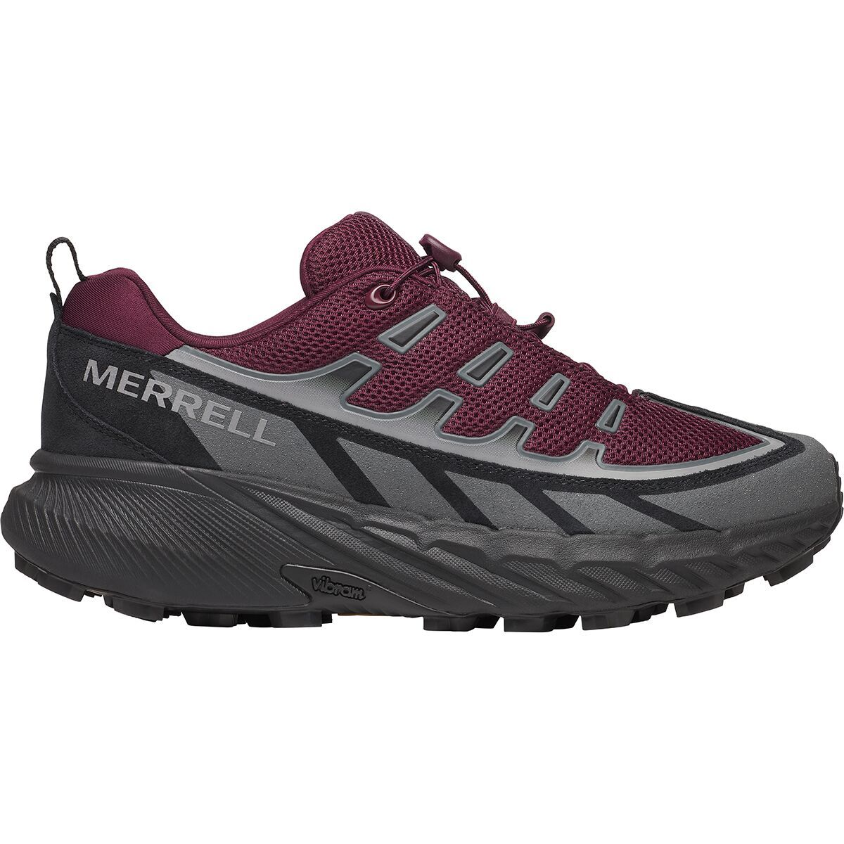 Image of Merrell Agility Peak 5 Trek SE Trail Running Shoe - Men's Dark Cherry, Mens 6.0/Womens 7.5
