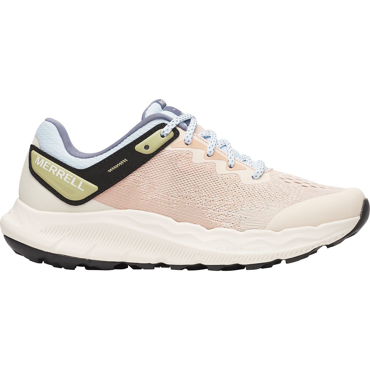 Image of Merrell Antora 4 Running Shoe - Women's Pink Salt/Ice Blue, 6.0