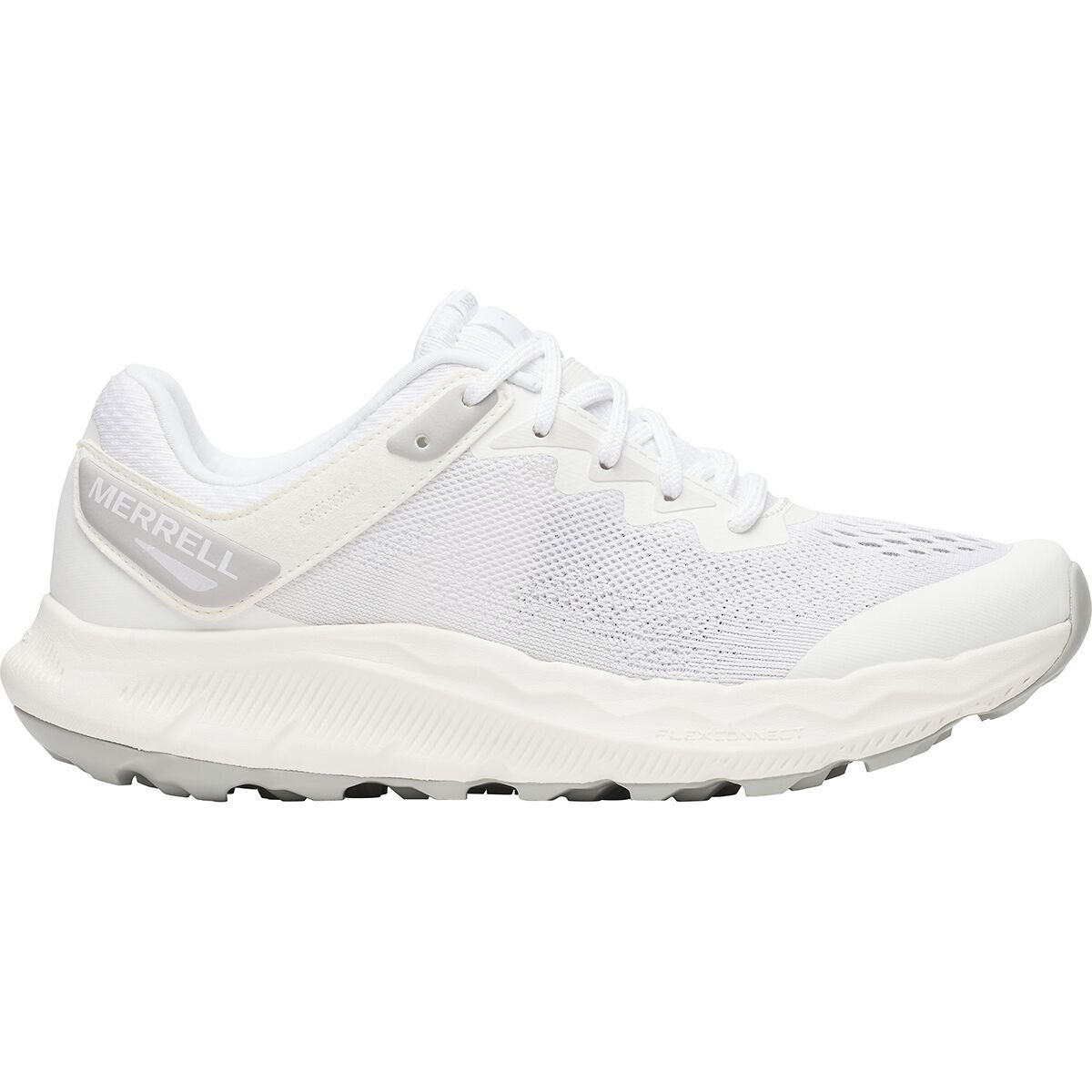Image of Merrell Antora 4 Running Shoe - Women's White/Pigeon, 6.0