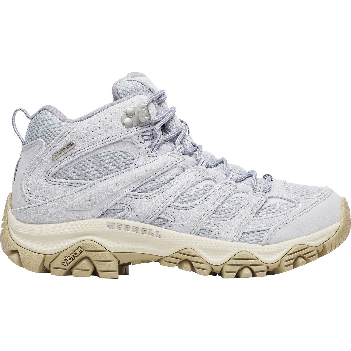 Image of Merrell Moab 3 Mid Waterproof Hiking Boot - Women's Verbena, 9.5