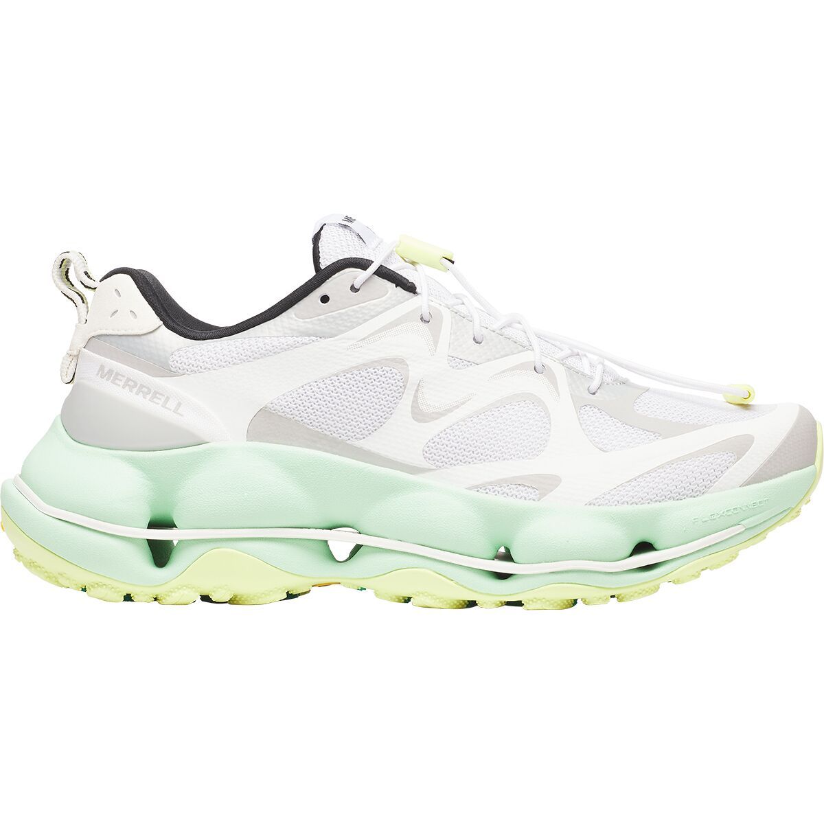 Image of Merrell Speedarc Matis Hiking Shoe - Women's White/Turquoise, 10.0