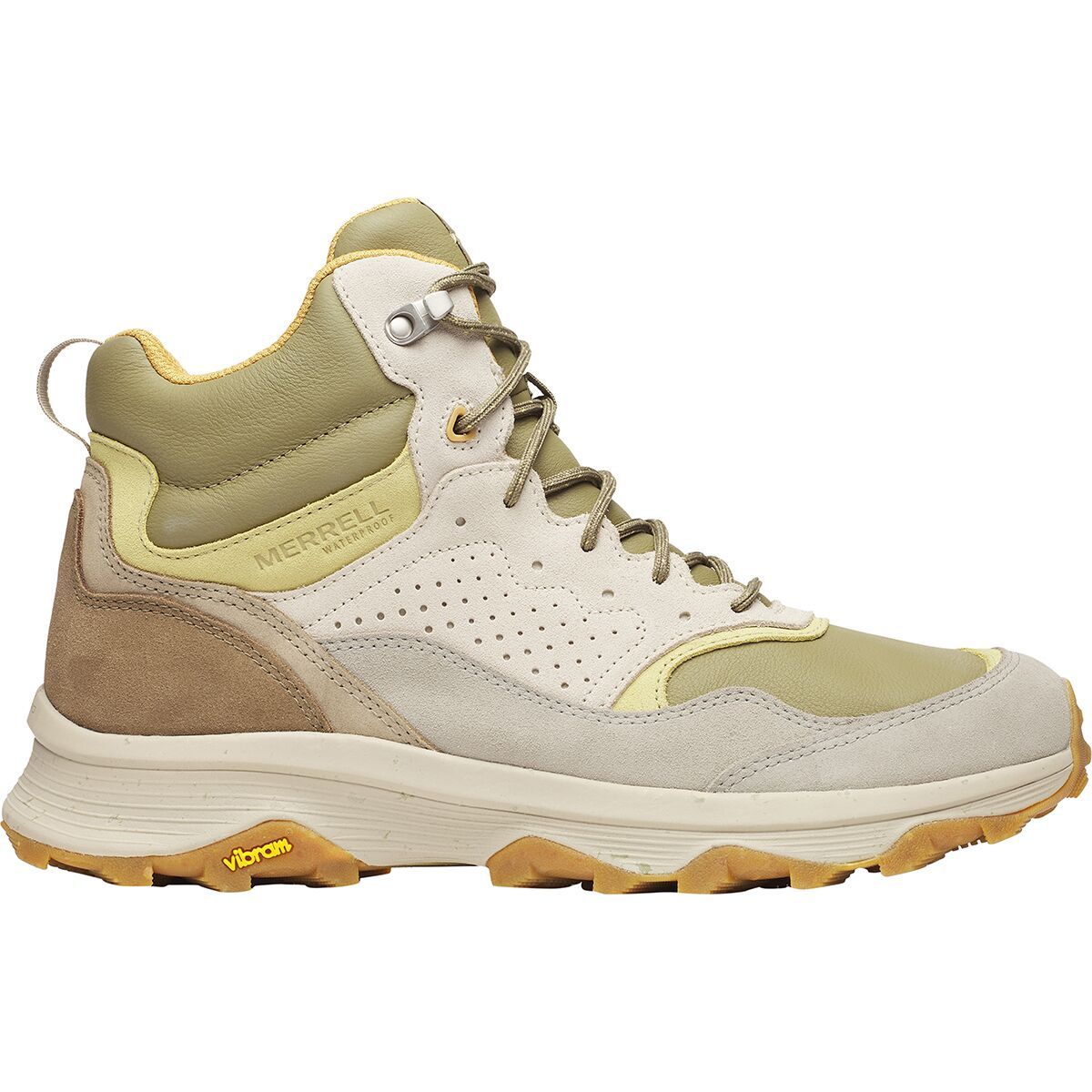 Image of Merrell Speed Solo MXD Mid WP Hiking Boot - Men's Drab, 11.0