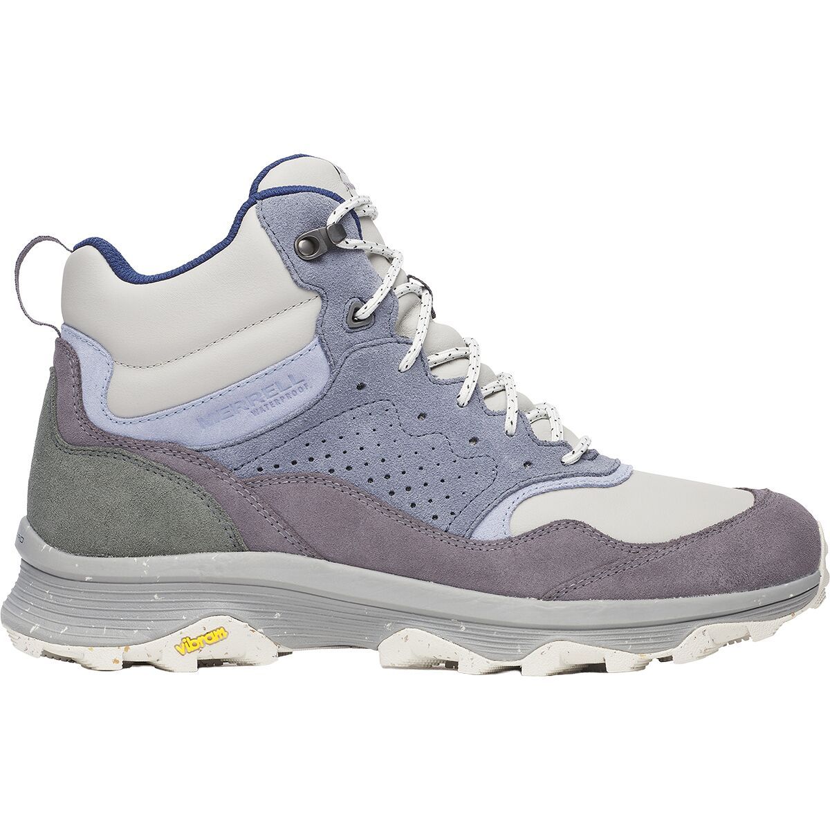 Image of Merrell Speed Solo MXD Mid WP Hiking Boot - Men's Indigo, 10.0