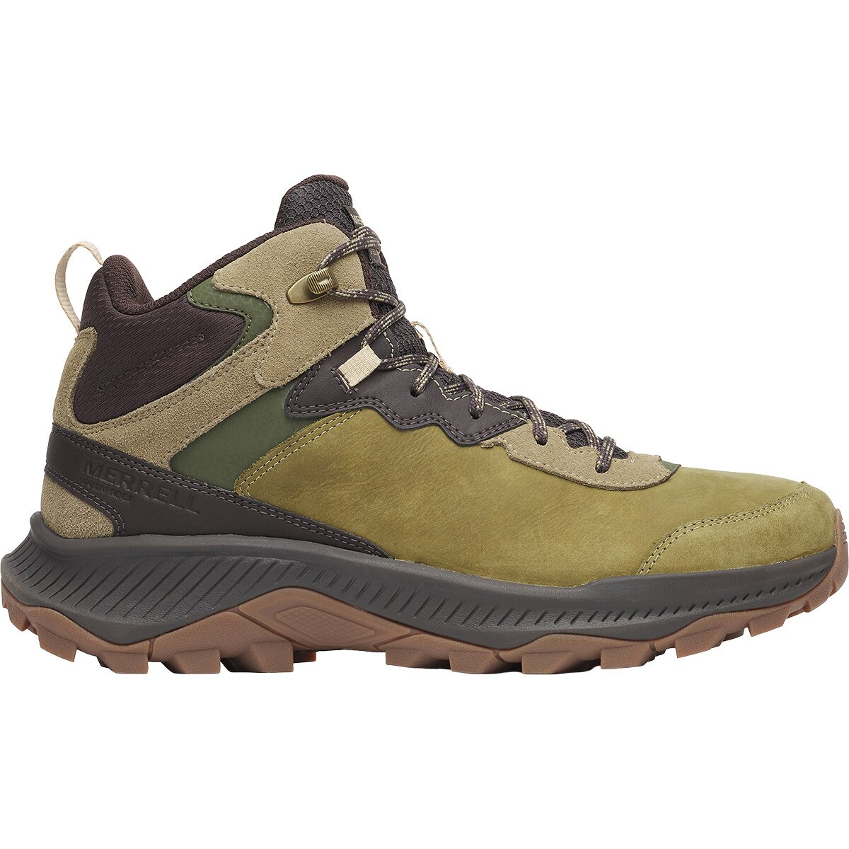 Image of Merrell Speed Strike 2 Mid LTR WP Hiking Boot - Men's Drab, 9.0