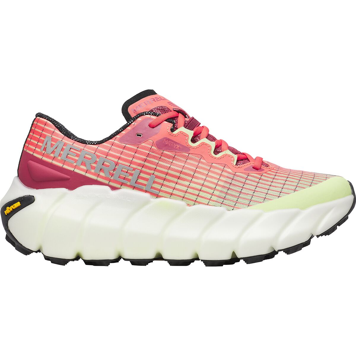 Image of Merrell MTL Adapt Matryx Trail Running Shoe - Women's Blossom/Mantis, 10.0
