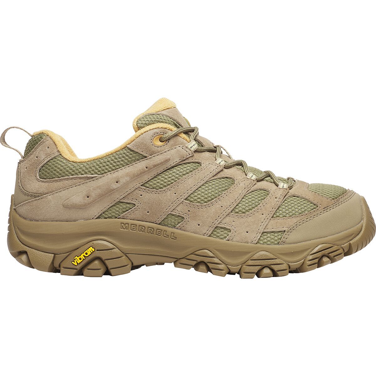 Image of Merrell Moab 3 Ready Zip Hiking Shoe - Men's Drab, 12.0
