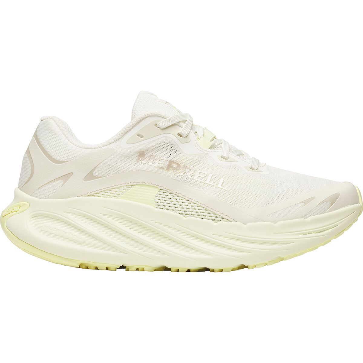 Image of Merrell Promorph Trail Running Shoe - Women's Ecru/Honeydew, 11.0