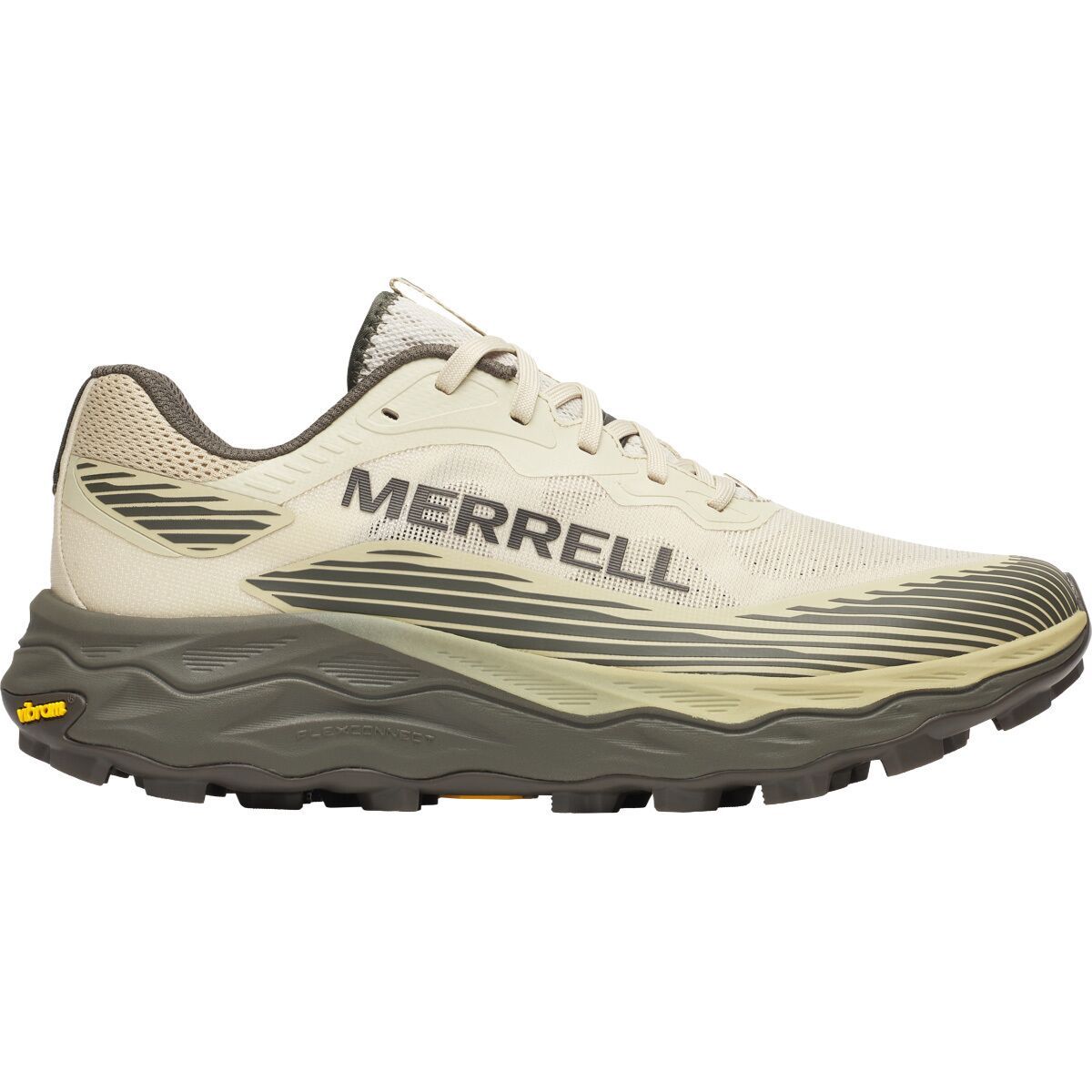 Image of Merrell Agility Peak 6 Trail Running Shoe - Men's Burlap, 9.5