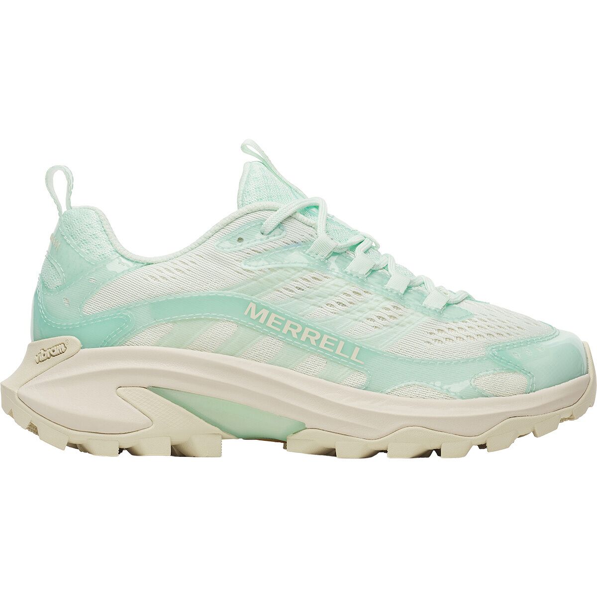 Image of Merrell Moab Speed 2 Jelly Hiking Shoe - Women's Mountain/Spearmint, 8.5