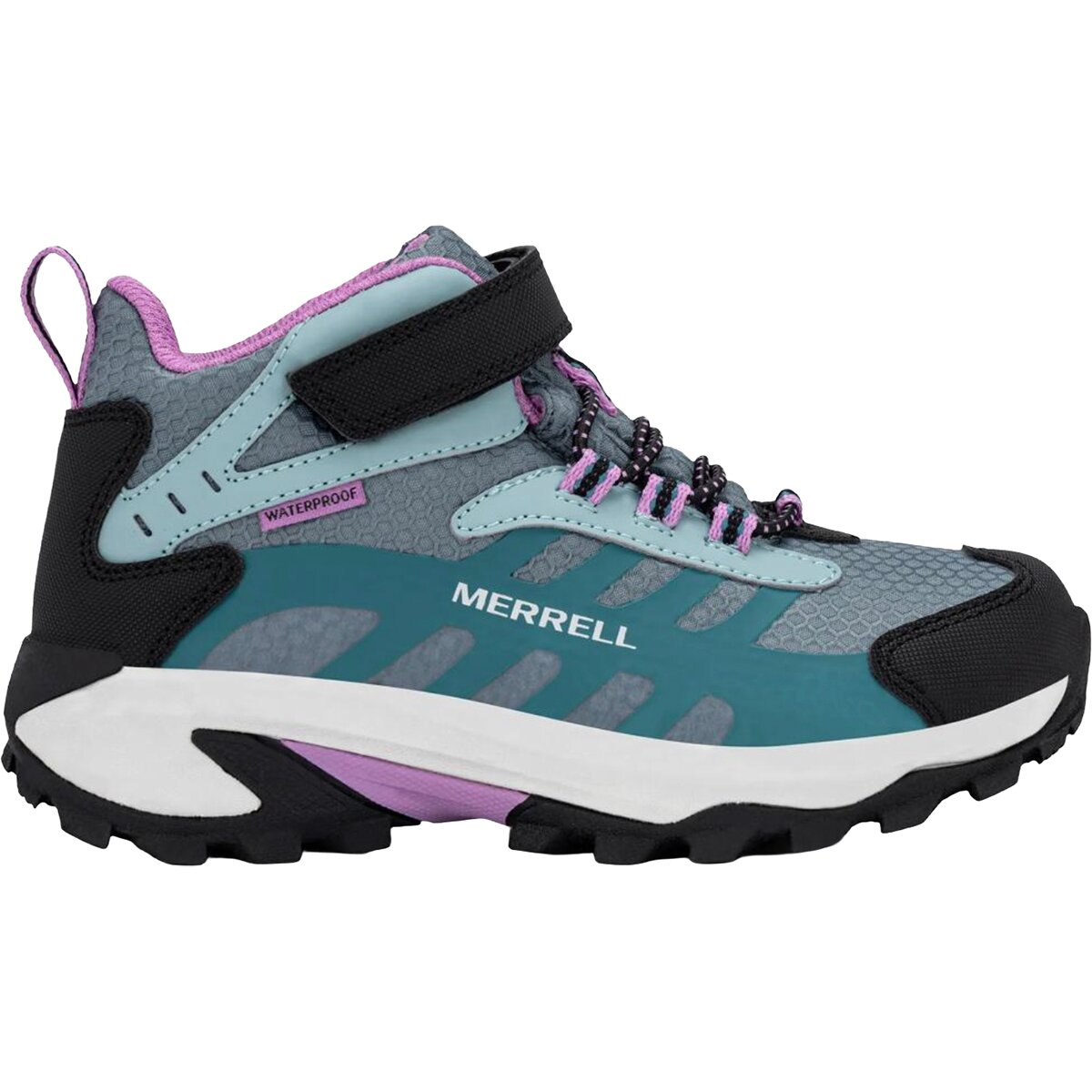 Merrell Moab Speed 2 Mid AC Hiking Boot - Kids' Sage/Black