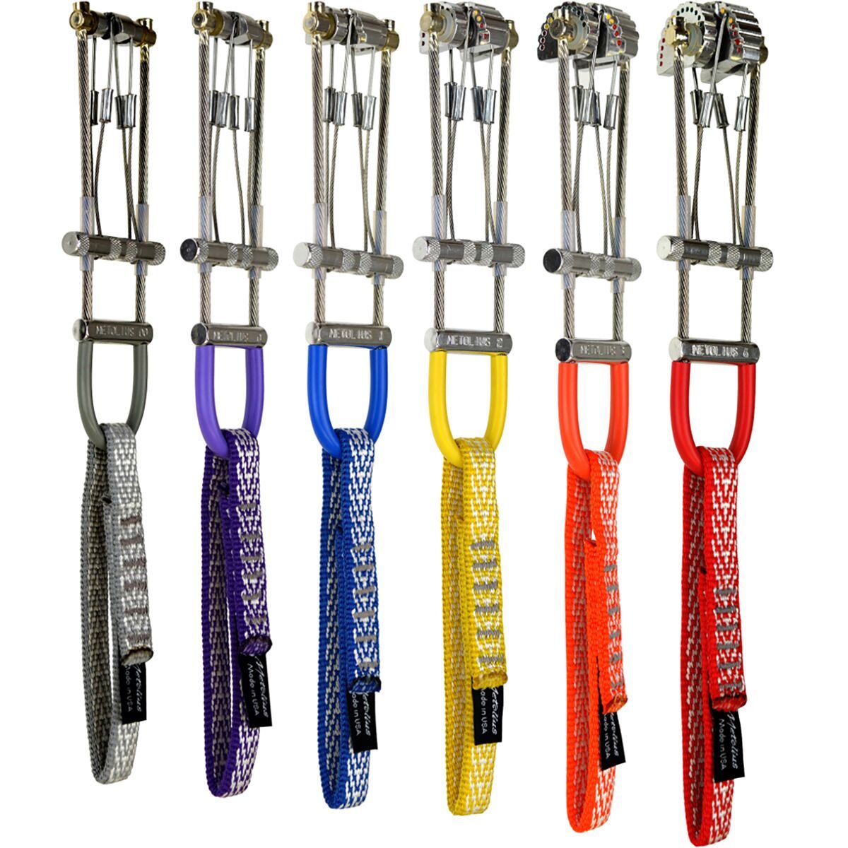 Image of Metolius Ultralight TCU Packaged Sets Grey/Red, #00-4