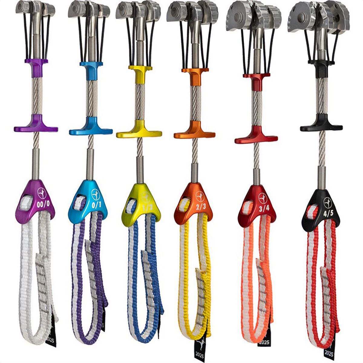 Image of Metolius Ultralight Offset Master Cam Set Gray/Purple/Red/Black, #00/0-4/5
