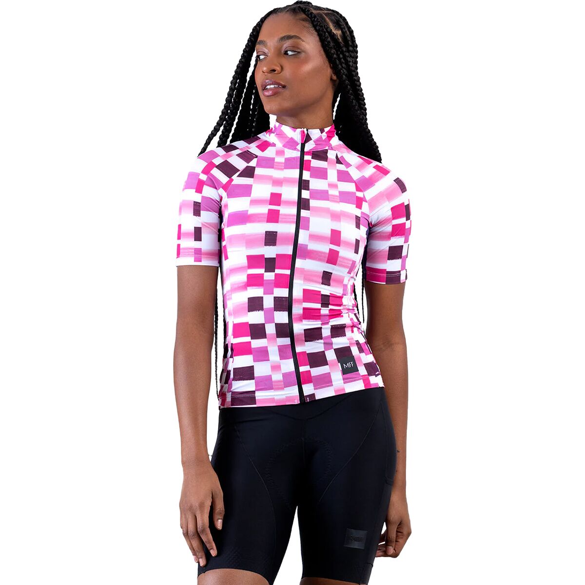 Womens pink cycling jersey cheap