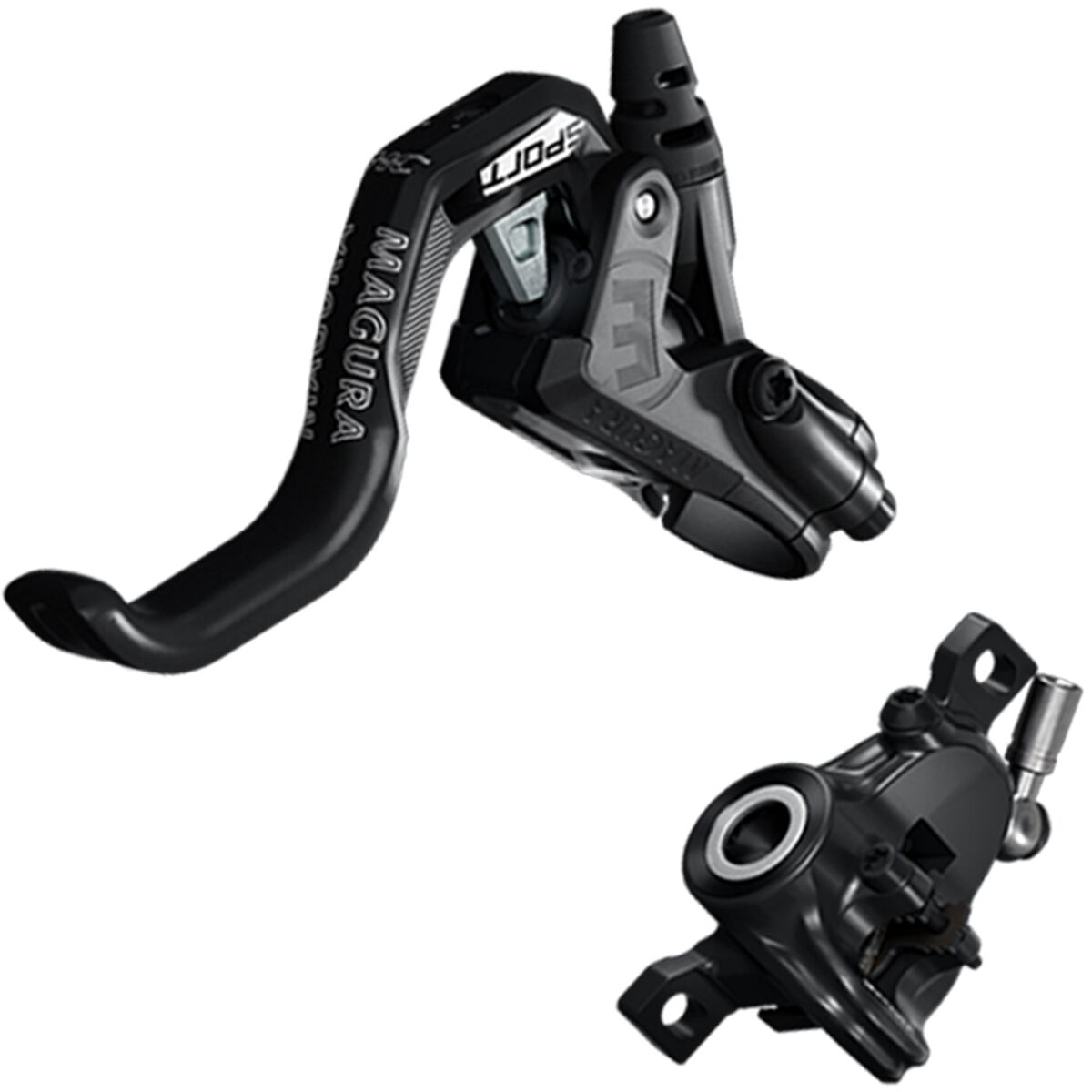 Magura USA Magura USA MT Trail Sport Disc Brake Set Black/Black, Pair