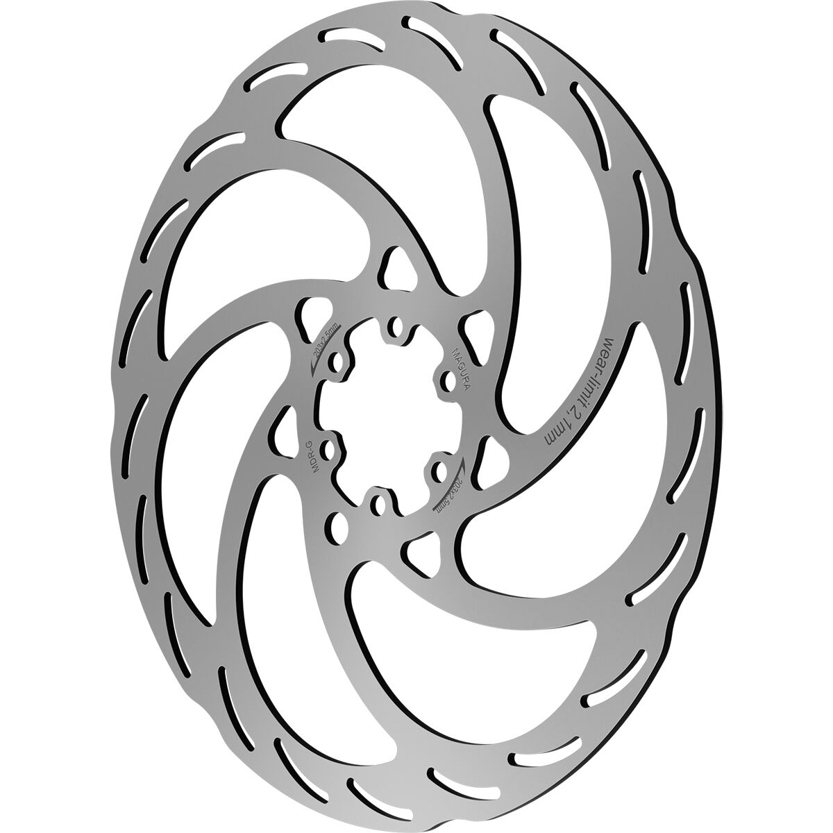 Image of Magura USA Gustav MDR-S Rotor One Color, 203mm, 6-Bolt