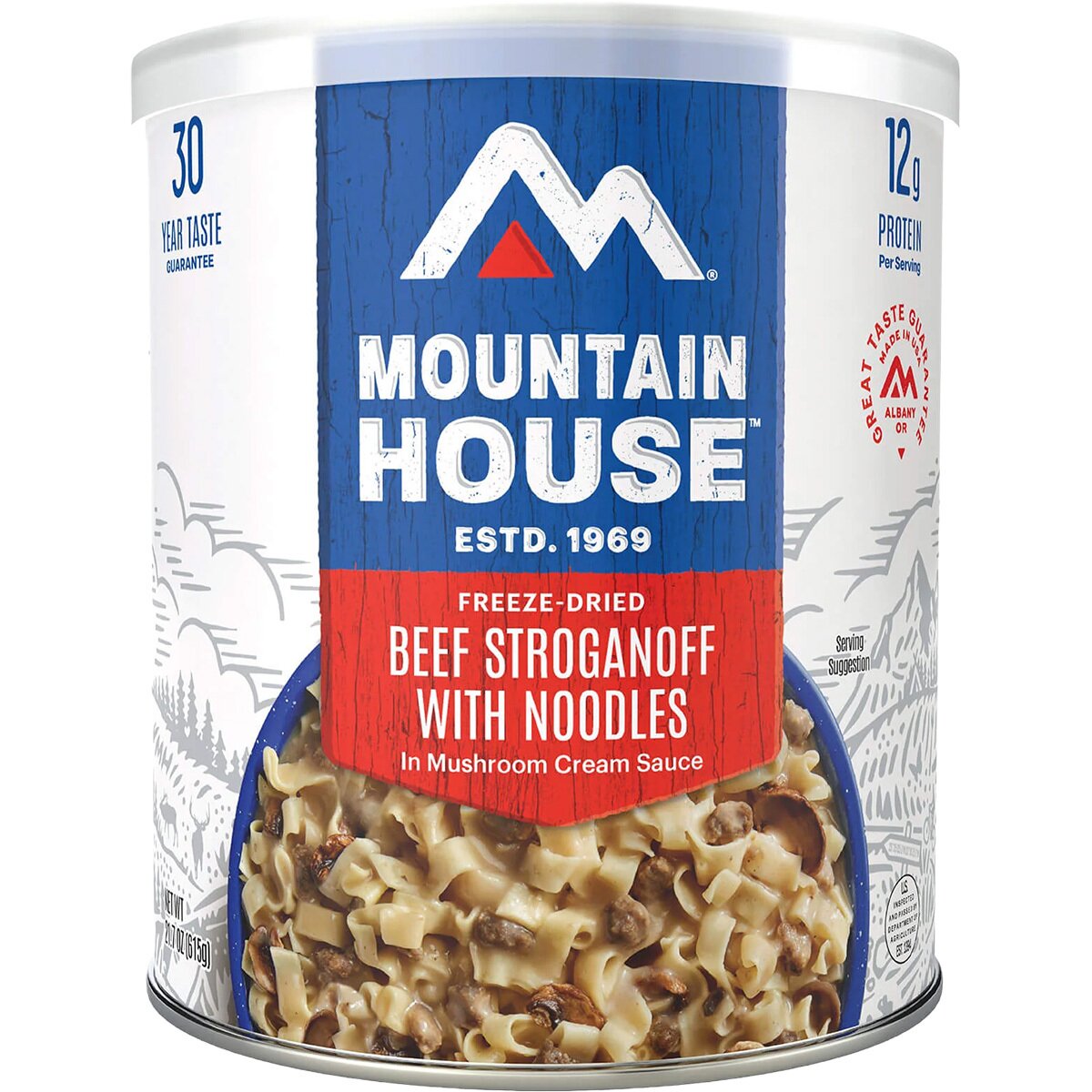 Image of Mountain House Beef Stroganoff With Noodles One Color, Pouch